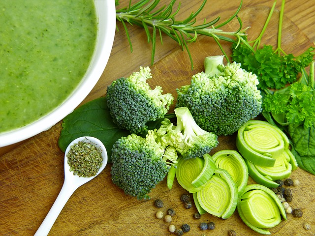 brokolicová polévka